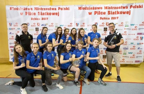 WIEŻYCA STĘŻYCA ZAGRAŁA W WIELKIM FINALE MŁODZIEŻOWYCH MISTRZOSTW POLSKI W PIŁCE SIATKOWEJ.