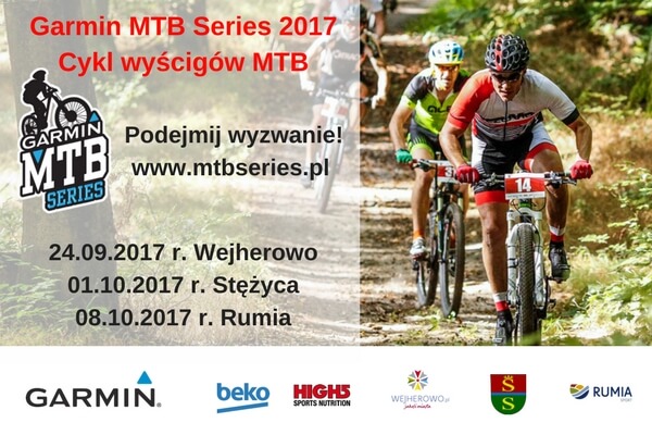 Garmin MTB Series 2017 - Zapraszamy do udziału w zawodach - 1 pażdziernik 2017 r.