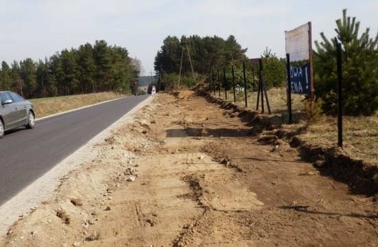 Budowa ścieżki rowerowej Chróstowo – Borucino