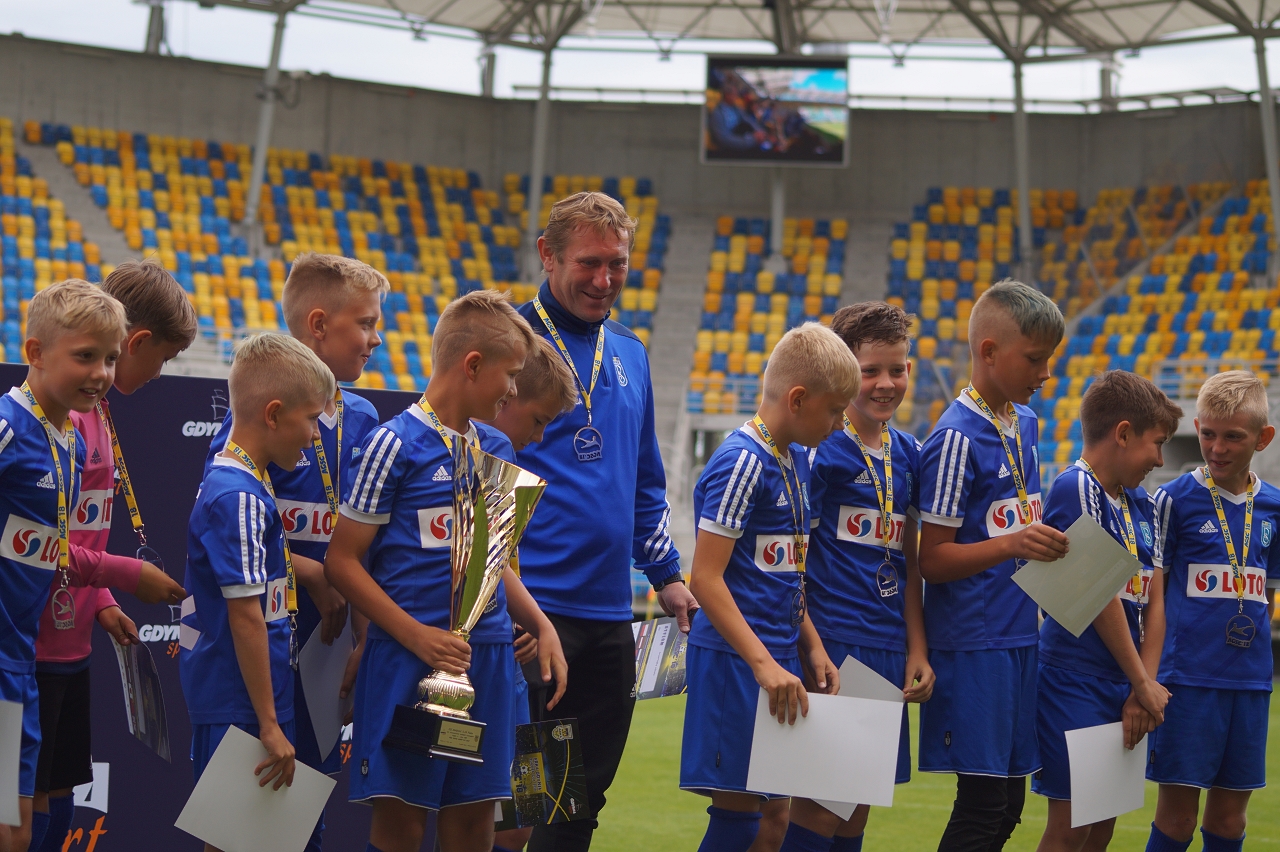 Podium Raduni w międzynarodowym turnieju Arka Gdynia Summer Cup 2018