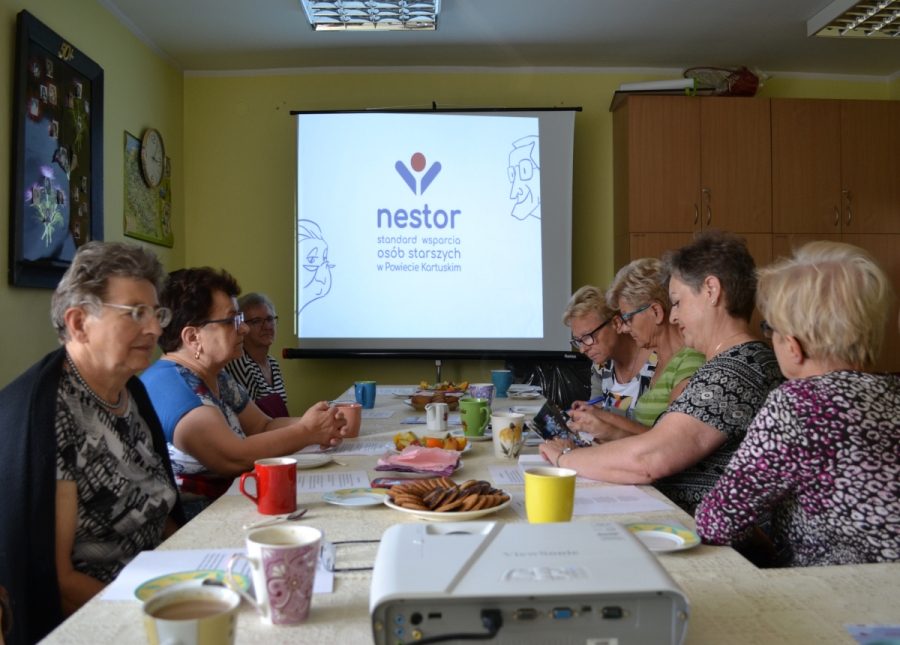 Pierwsze spotkanie klubu aktywności Nestor, w ramach projektu partnerskiego 