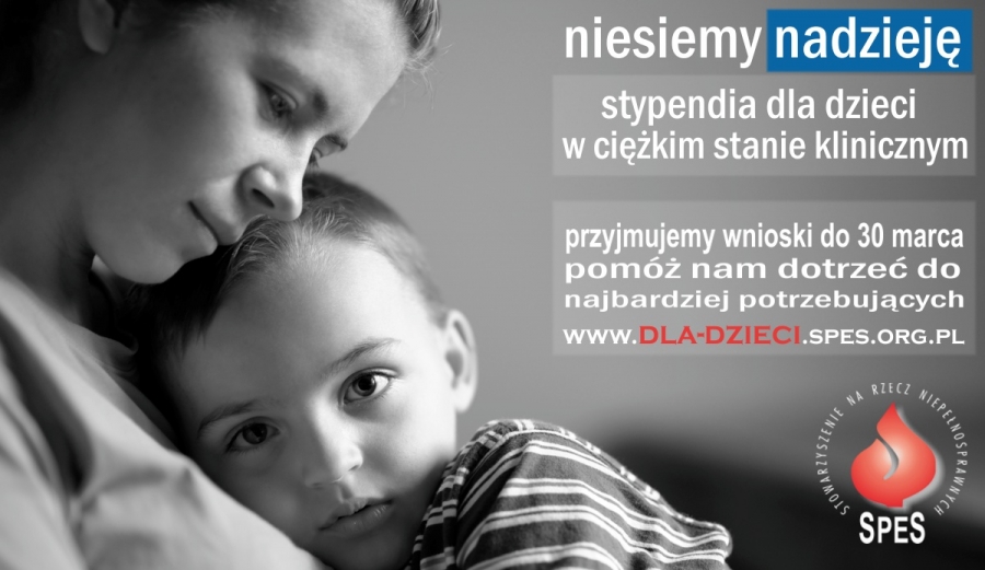 Program Pomocy Dzieciom - stypendia dla dzieci w ciężkim stanie klinicznym