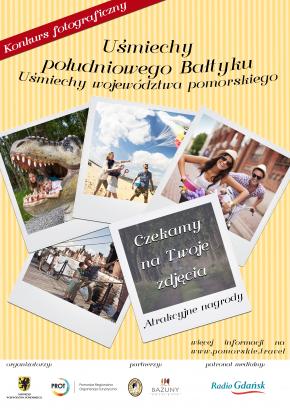 Konkurs fotograficzny  „Uśmiechy południowego Bałtyku – Uśmiechy województwa pomorskiego” 