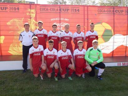 Gimnazjaliści ze Stężycy wywalczyli wysokie 4 miejsce w finale Coca Cola Cup