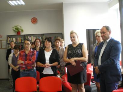 Otwarcie wyremontowanej biblioteki w Szymbarku