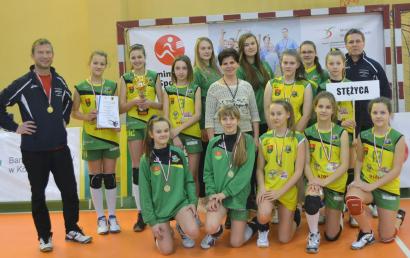 Siatkarki ze Stężycy Mistrzyniami Województwa Pomorskiego