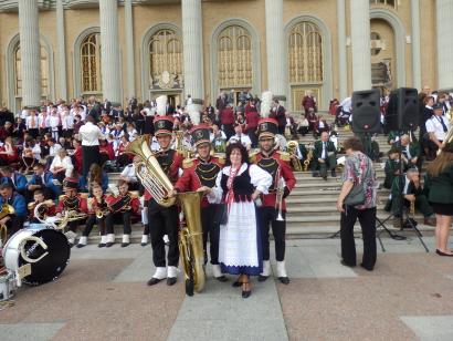 Stężycka orkiestra w Licheniu