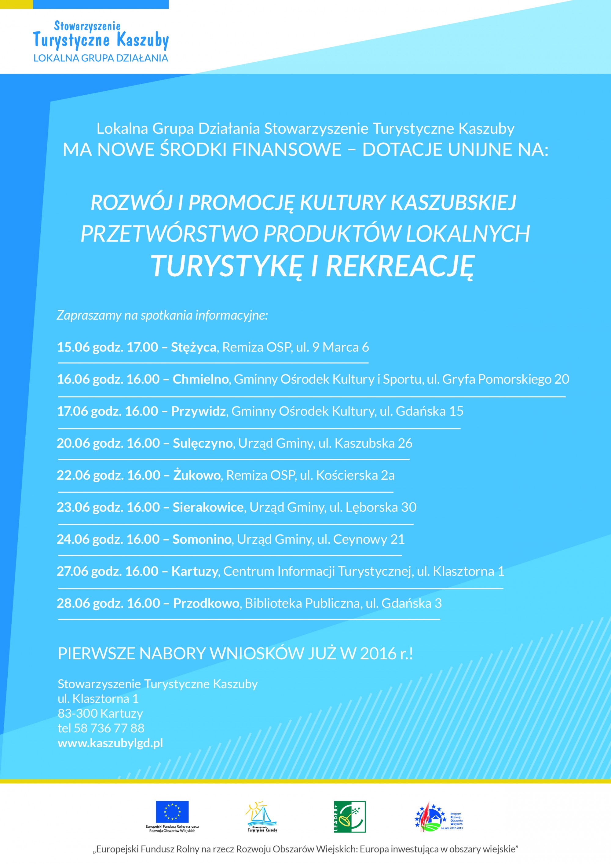 Zapraszamy na spotkania informacyjne