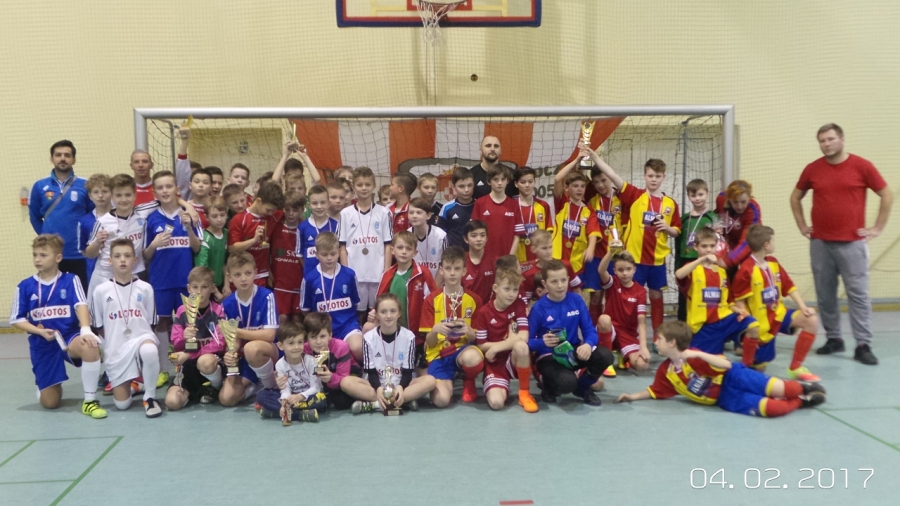Dwa zespoły Raduni rocznik 2005/06 na podium w Kowale Winter Cup 2017