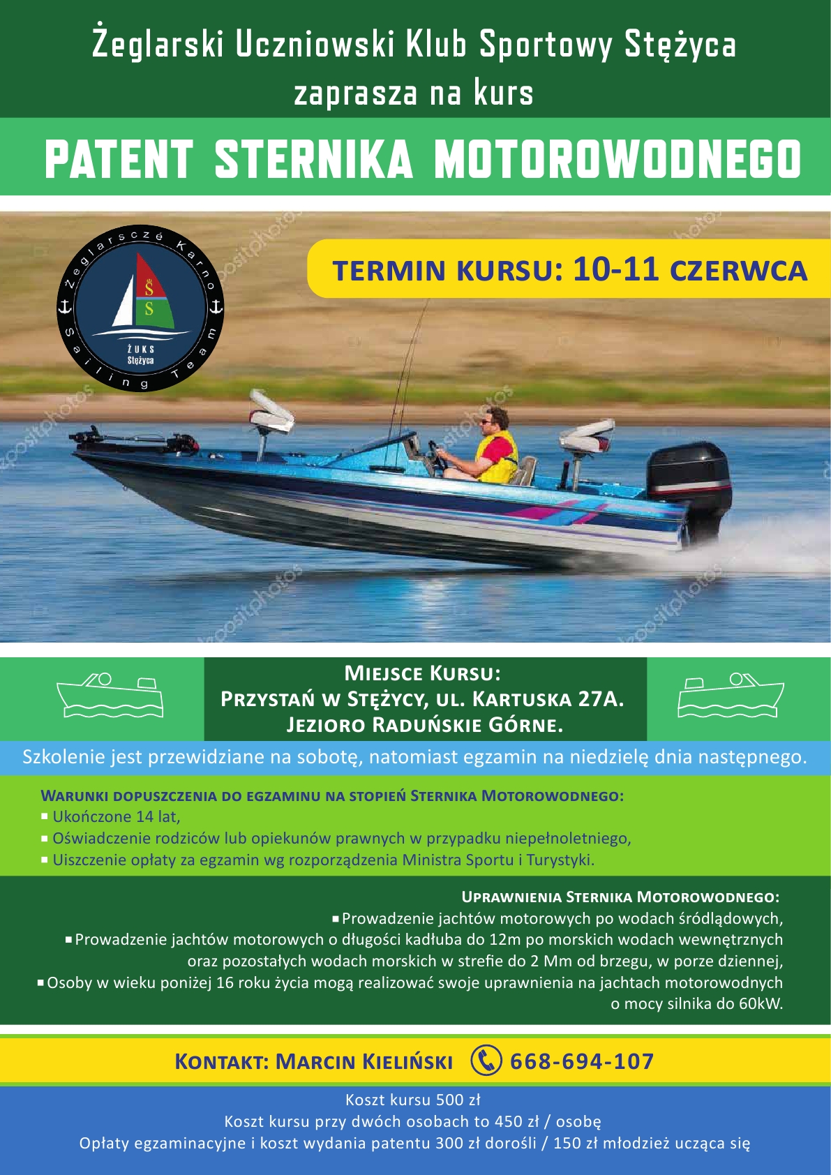 Kurs motorowodny