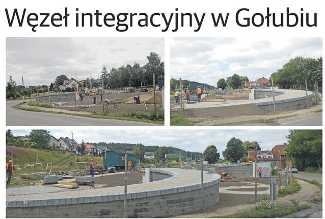 Węzeł integracyjny w Gołubiu