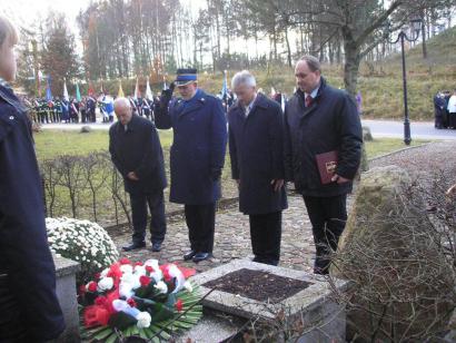 Odsłonięcie pomnika „Szymbarskich Zakładników”