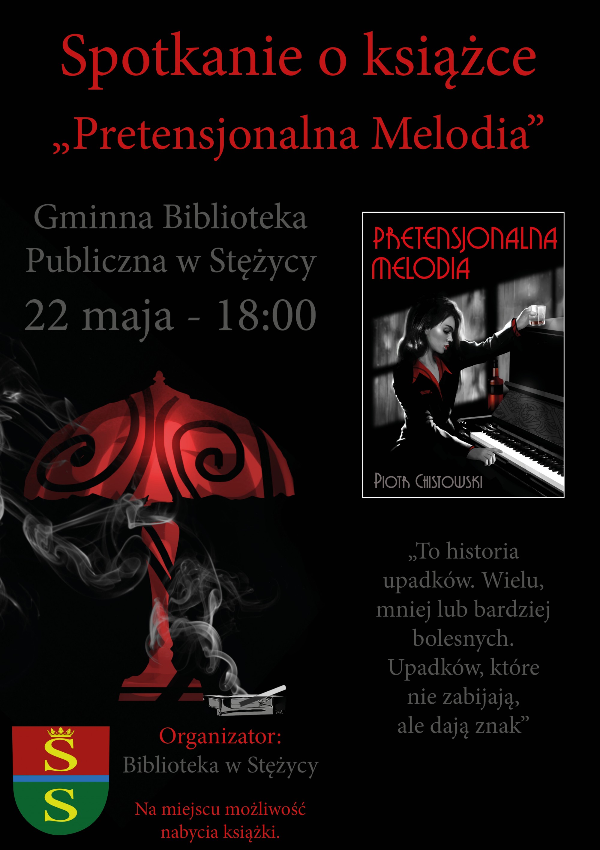 Spotkanie o książce ,,Pretensjonalna Melodia