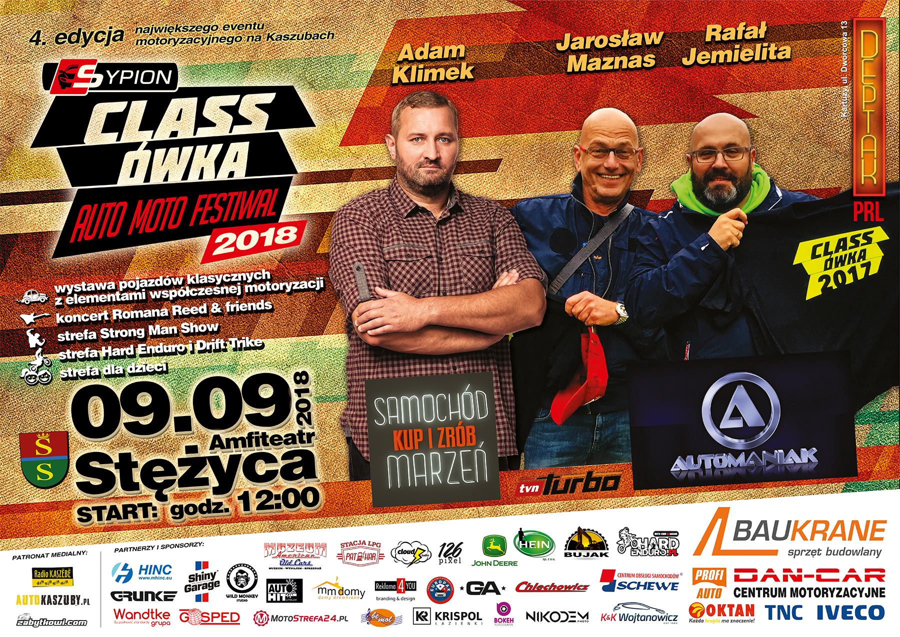 Classówka Auto Moto Festiwal 2018 - 9 września 2018