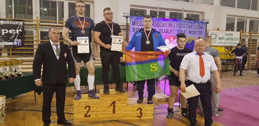 Reprezentant Gminy Stężyca na Mistrzostwach Polski w Trójboju Siłowym