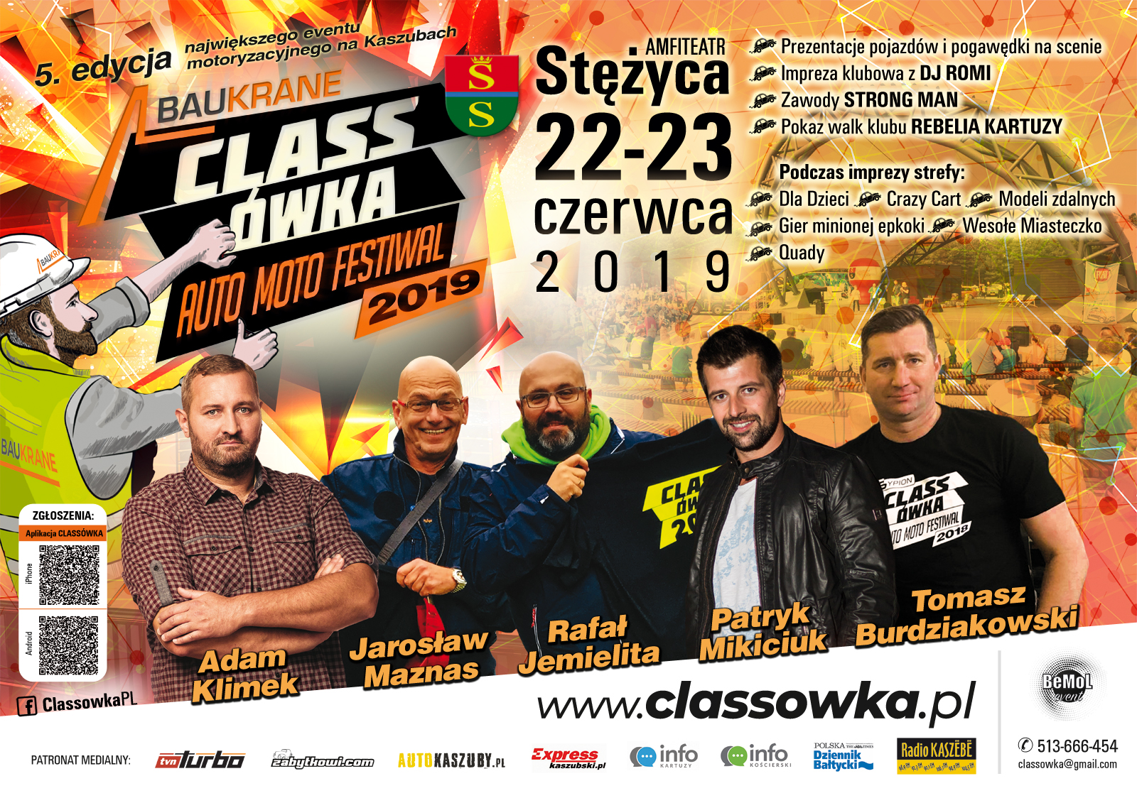 Auto Moto Classówka Festiwal 22-23 czerwca 2019
