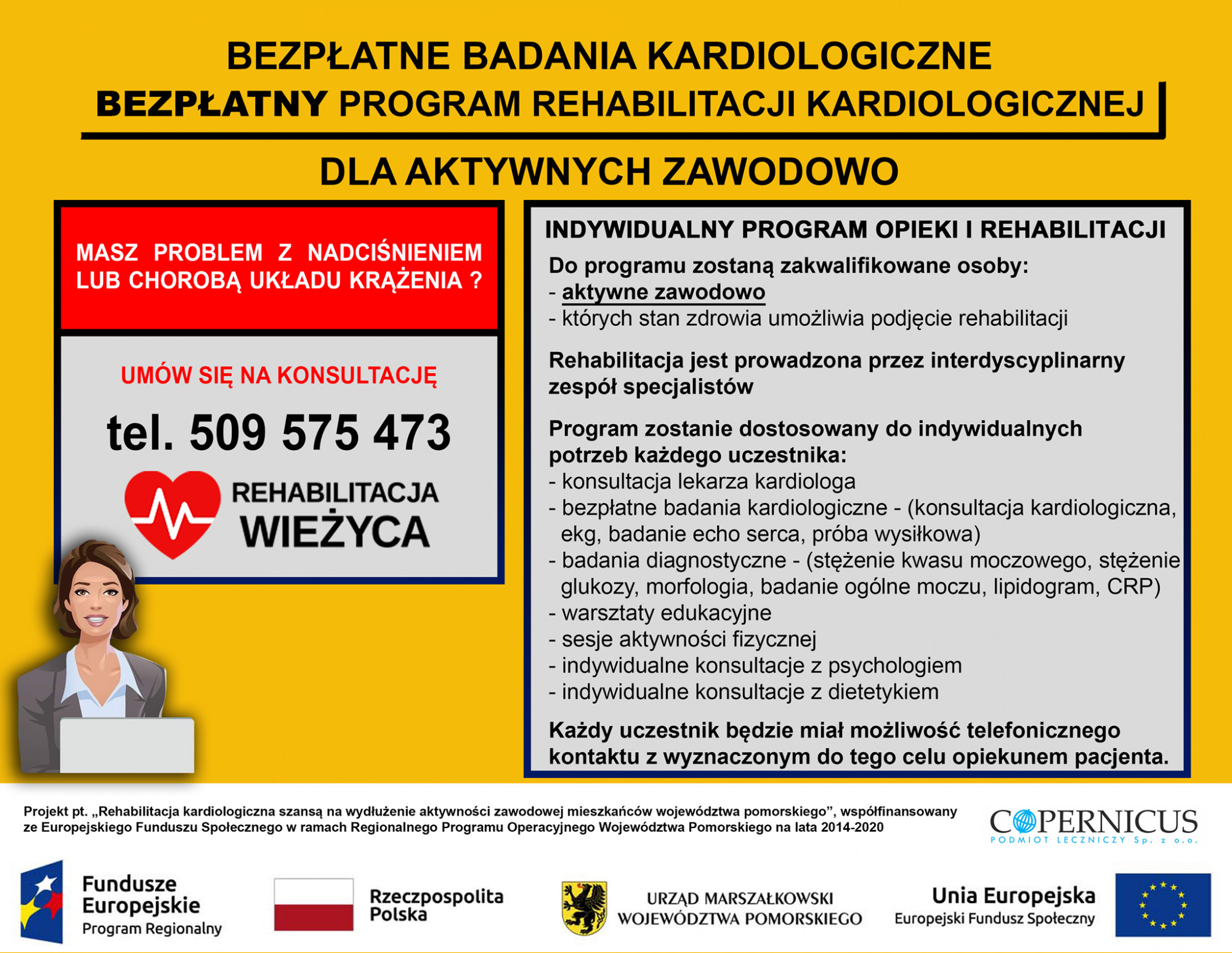 Bezpłatne badania kardiologiczne