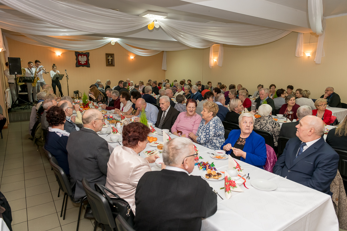 Spotkanie wiligijne dla seniorów w Stężycy - 07.12.2019