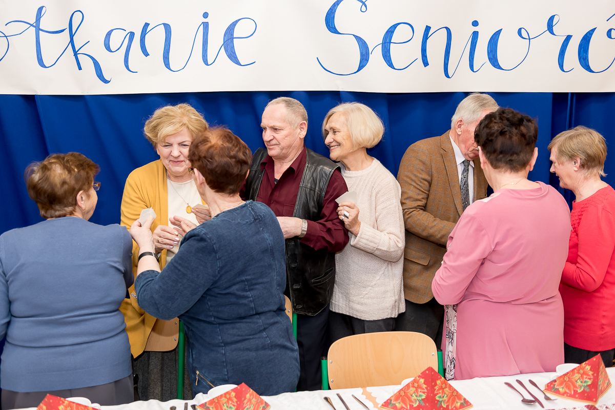 Spotkanie wiligijne dla seniorów w Gołubiu - 08.12.2019