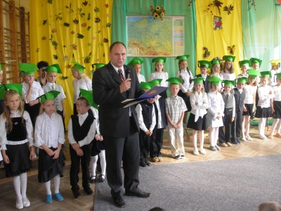 Ślubowanie pierwszoklasisty