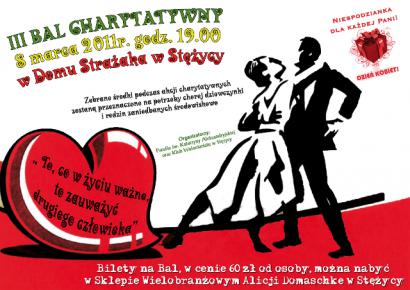Zaproszenie na III Bal Charytatywny