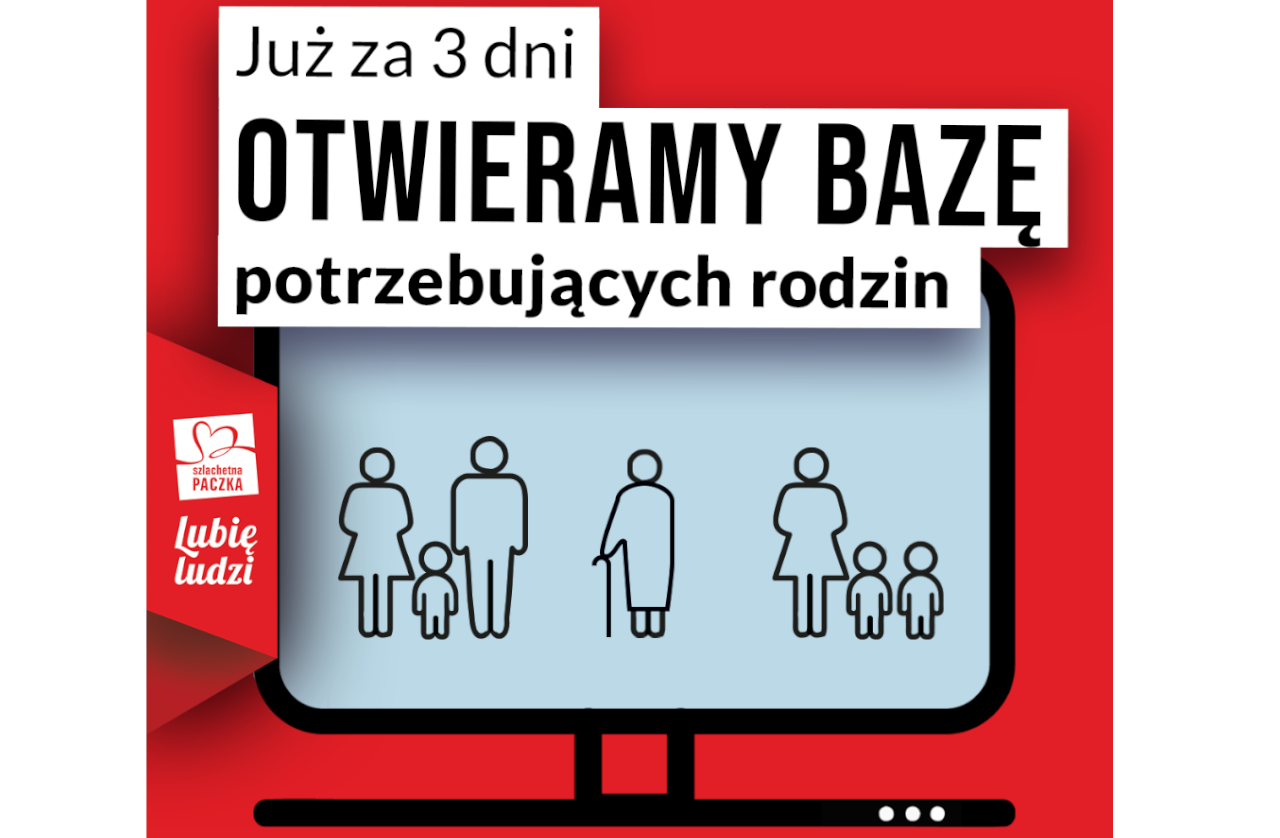 Otwarcie bazy Rodzin Szlachetnej Paczki w powiecie Kartuskim