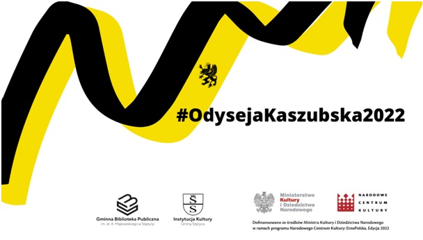 Gminna Biblioteka Publiczna w Stężycy zaprasza na #OdysejęKaszubską2022