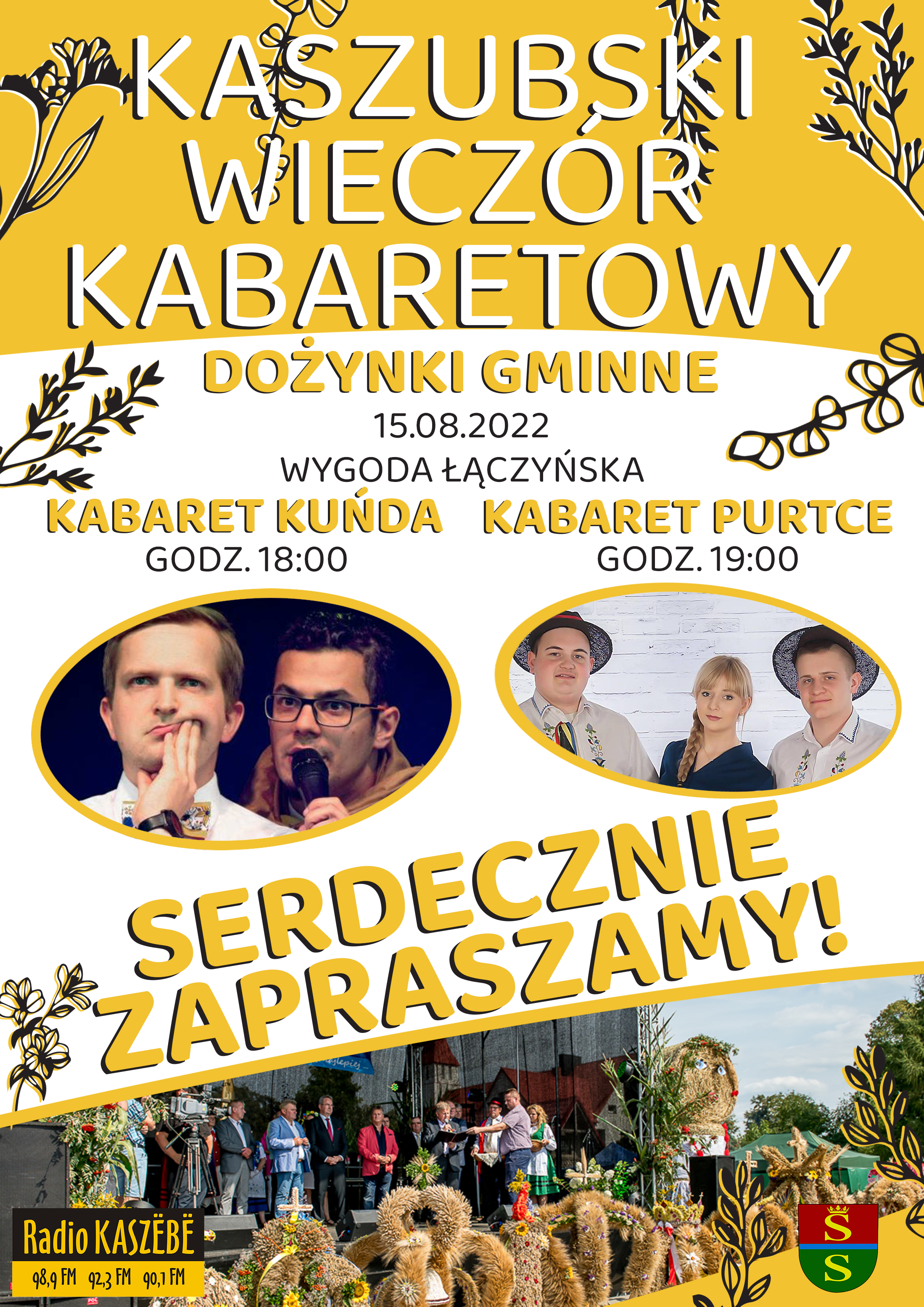 Kaszubski wieczór kabaretowy 15.08.2022 r. (poniedziałek)