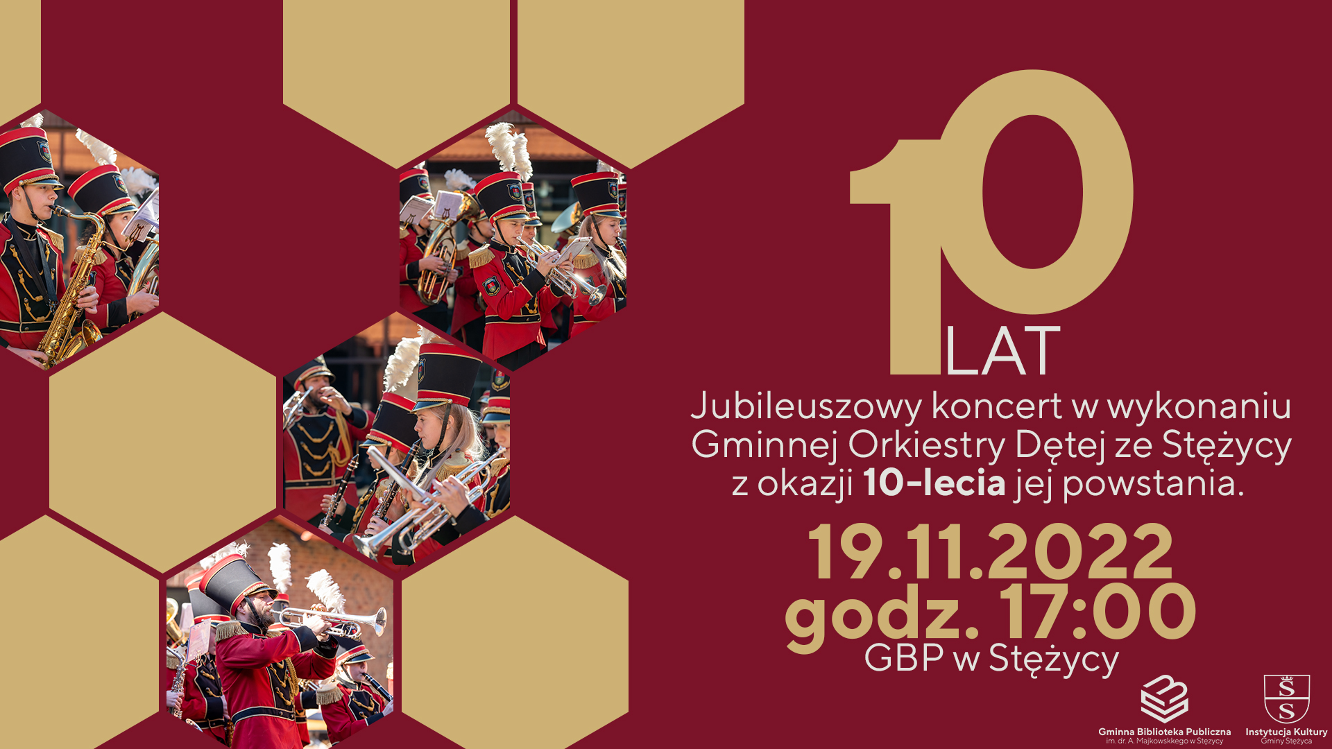 Gminna Orkiestra Dęta gra już dla nas 10 lat!