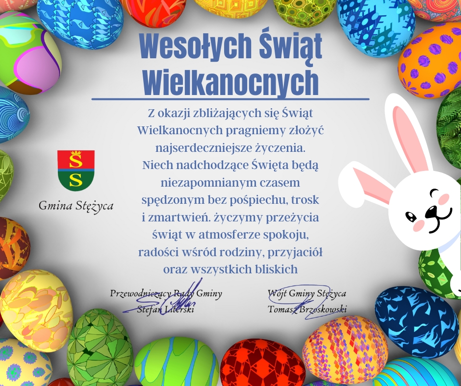 Życzenia z okazji zbliżających się Swiąt Wielkanocnych