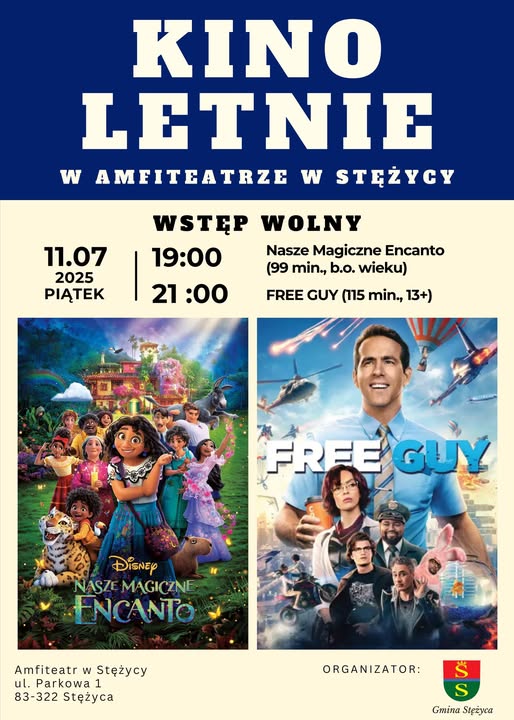 KINO LETNIE W STĘŻYCY