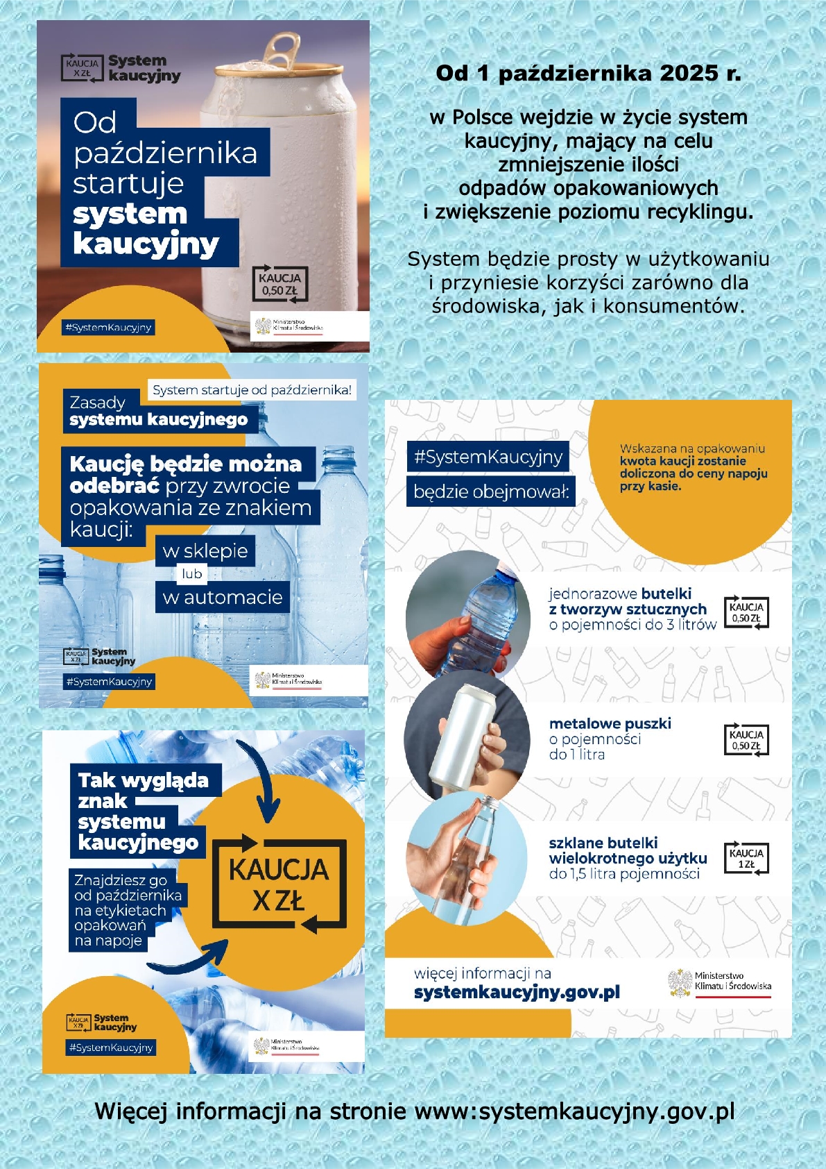 Od października startuje system kaucyjny