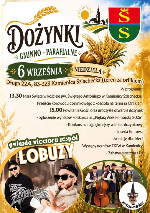 Gminno-Parafialne Dożynki w Kamienicy Szlacheckiej