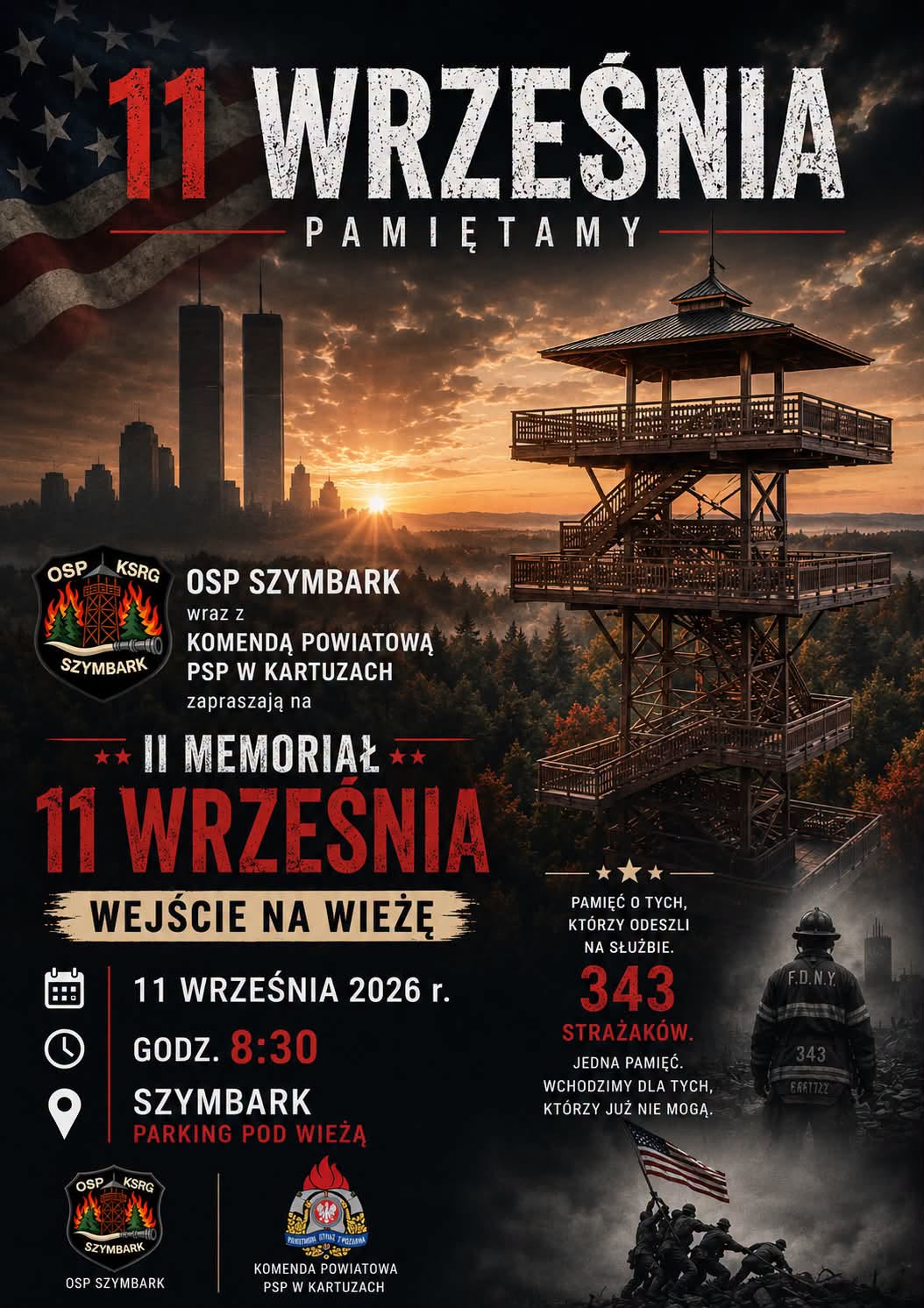II MEMORIAŁ 11 WRZEŚNIA – PAMIĘTAMY