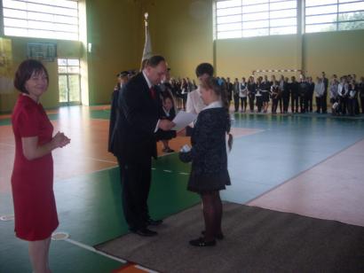 Inauguracja roku szkolnego 2011/2012  w Zespole Kształcenia i Wychowania w Stężycy