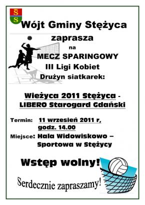 Mecz Sparingowy III Ligi Kobiet Drużyn siatkarek