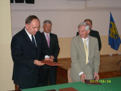 Akt Partnerstwa z gminą Koszarawa