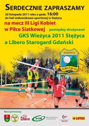 Zaproszenie na mecz siatkówki