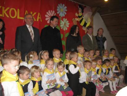 Pasowanie na przedszkolaka w ZKiW w Klukowej Hucie
