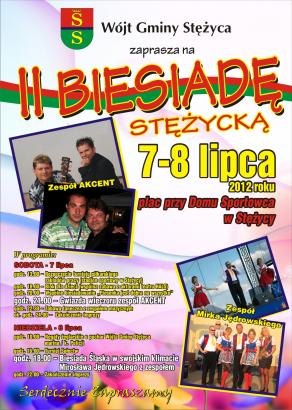 Wójt Gminy Stężyca zaprasza na II Biesiadę Stężycką
