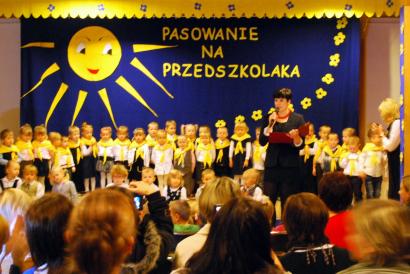 Pasowanie na przedszkolaka w Klukowej Hucie