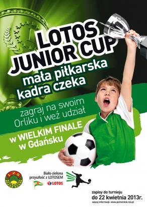LOTOS JUNIOR CUP mała piłkarska kadra czeka