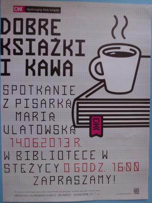 Dobre książki i kawa, zapraszamy!