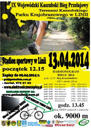 IX Bieg Przełajowy w Linii