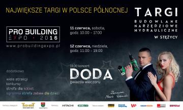 Targi budowlane PRO BUILDING EXPO Stężyca 2016