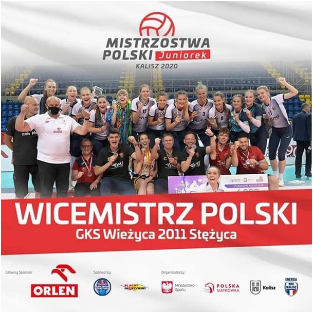 GKS WIEŻYCA 2011 STĘŻYCA WICEMISTRZEM POLSKI JUNIOREK 2020