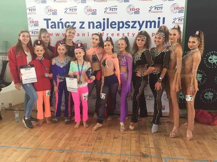 Jowita Dance Stężyca na Mistrzostwach Polski IDO Polskiej Federacji Tańca w Warszawie
