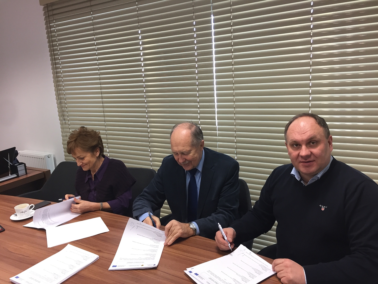 Podpisanie umowy o partnerstwie - „Pomorskie Szlaki Kajakowe – Szlakiem Raduni”